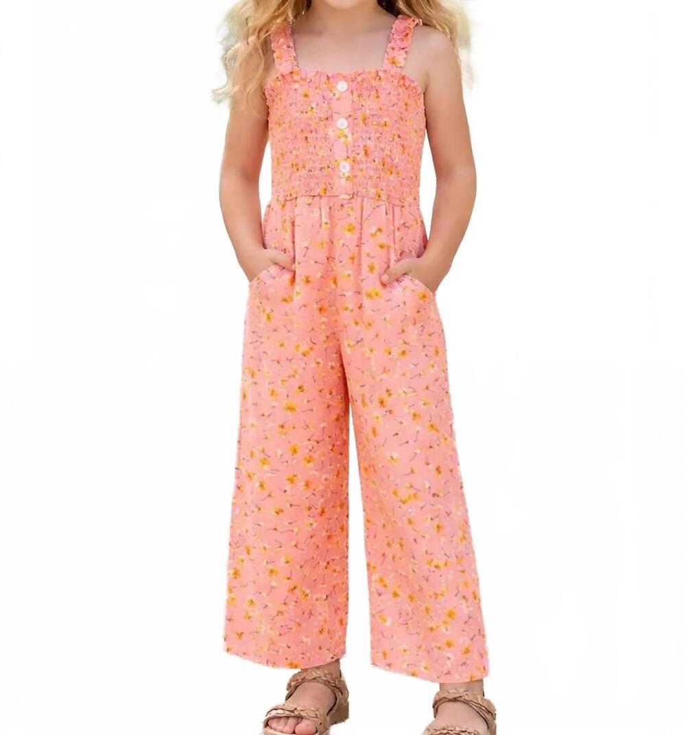 NEW CUTIE PATOOTIE girl's floral romper in floral